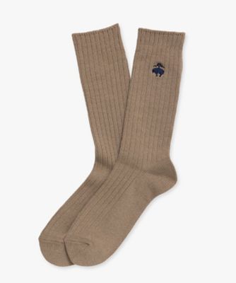 ＜Brooks Brothers＞ＧＦ　コットンブレンド　クルーソックス
