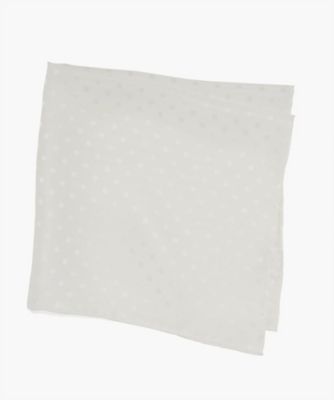 ＜Brooks Brothers＞シルク　ドットジャカード　フォーマル　ポケットチーフ