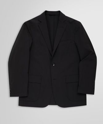 【SALE】Brooks Brothers/ブルックス ブラザーズ ナイロン/ポリウレタン リップストップ 2Wayストレッチ ウォッシャブルジャケット 101ブラック コート・ジャケット【三越伊勢丹/公式】