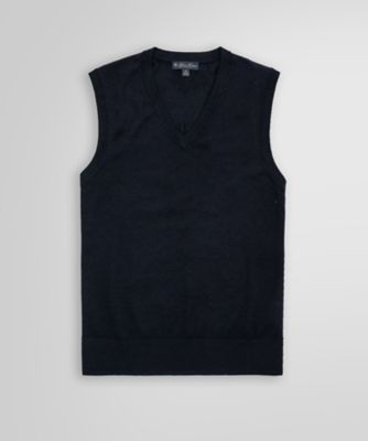 現行★ BROOKS BROTHERS ビーチクロス ベスト ウール ブラック ビーチクロス ベスト | Brooks Brothers Japan (ブルックス