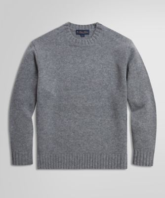ブルックスブラザーズ　ラグランスリーブクールネックセーター フェアアイル クルーネックセーター | Brooks Brothers