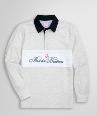 ＜Brooks Brothers＞ロングスリーブ　ＢＢロゴ　ラグビーシャツ