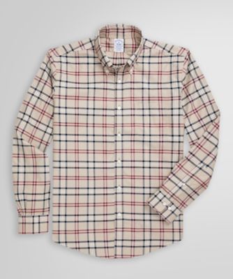 ＜Brooks Brothers＞ロングスリーブ　シグネチャータータン　カジュアルシャツ　Ｒｅｇｕｌａｒ　Ｆｉｔ