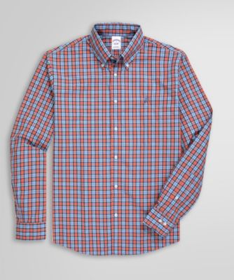＜Brooks Brothers＞ロングスリーブ　タータンチェック　フライデーシャツ