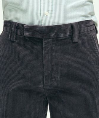 8－Waleコーデュロイ プレーンフロントパンツ