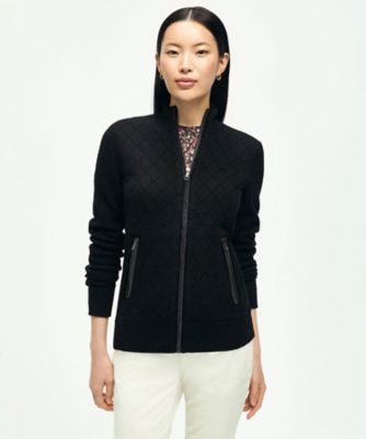 ＜Brooks Brothers＞キルティング　フルジップジャケット