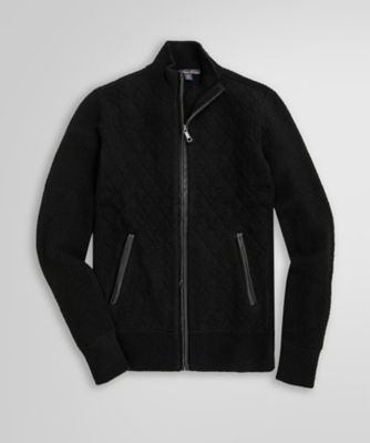 BRIEFING ブラックジャケット フルジップ キルティング フルジップジャケット | Brooks Brothers