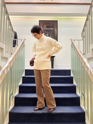アランケーブル モックネックセーター | Brooks Brothers/ブルックス 