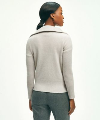 Brooks Brothers - ブルックスブラザーズ ハーフジップ ボーダー ハイネック ケーブルニット XS 2170034087.jpg?1707184872