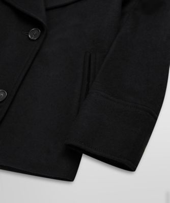 ブルックスブラザーズ☆ピーコート　裏地チェック　ロゴボタン ウール 4ボタン ショートコート | Brooks Brothers/ブルックス