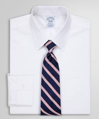 ＜Brooks Brothers＞スーピマコットンストレッチ　ドレスシャツ　Ｒｅｇｕｌａｒ　Ｆｉｔ