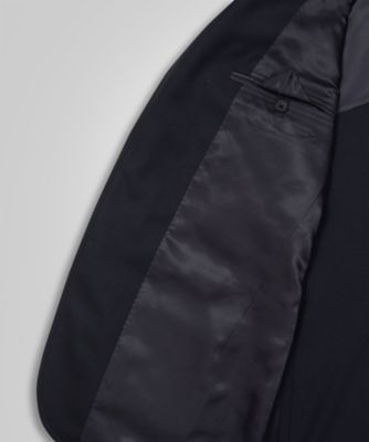 ミラクルクリンプウール 段返り3ボタン ブレザー