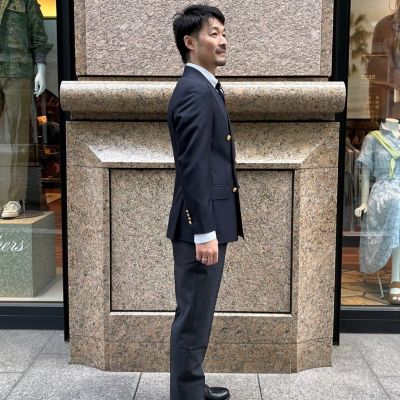 ミラクルクリンプウール ダブル6ボタン ブレザー Classic