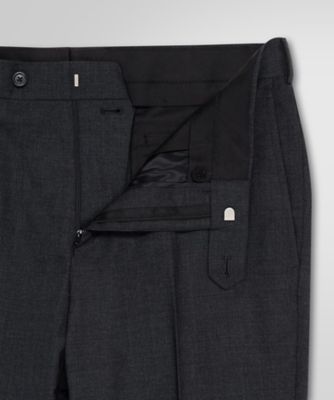 【新品】Brooks Brothers ウール/ラミー トラウザーズ 新品】Brooks Brothers ウール/ラミー トラウザーズ