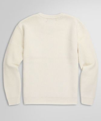 ウール ローゲージ クルーネックセーター | Brooks Brothers