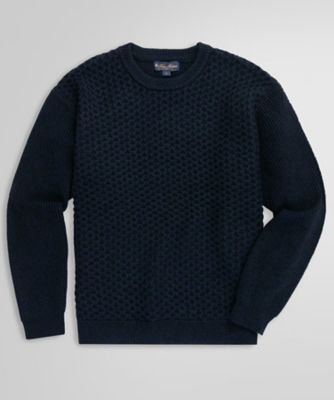 ウール ローゲージ クルーネックセーター | Brooks Brothers