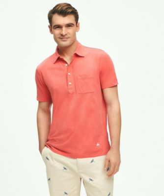 コットンジャージー ポケット ポロシャツ | Brooks Brothers