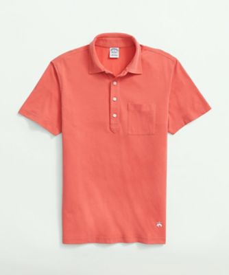 コットンジャージー ポケット ポロシャツ | Brooks Brothers