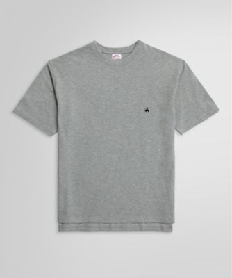 USAコットンピケ GFロゴ ショートスリーブTシャツ | Brooks