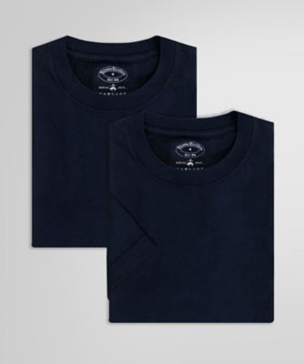 コットン 2パック クルーネック Tシャツ Made in USA