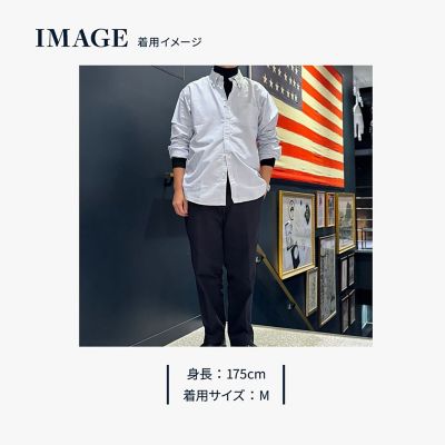 コットン オックスフォード キャンディストライプ フライデーシャツ