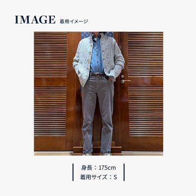 コットン アートスクール インディゴシャンブレーシャツ