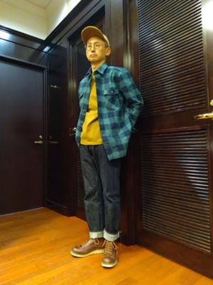 コットンフランネル チェック シャツジャケット | Brooks Brothers