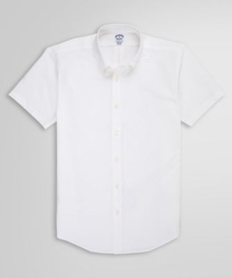 ＜Brooks Brothers＞コットン　シアサッカー　ショートスリーブ　カジュアルシャツ　Ｒｅｇｕｌａｒ　Ｆｉｔ