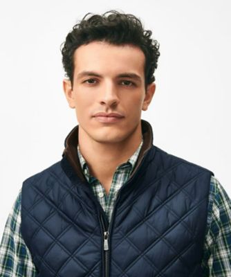 【brooks brothers】00s ナイロンキルティングベスト brooks brothers】00s ナイロンキルティングベスト - メルカリ