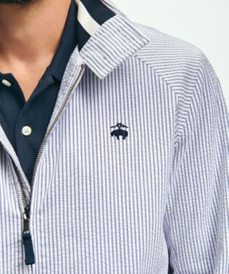 シアサッカー ボマー ジャケット | Brooks Brothers/ブルックス