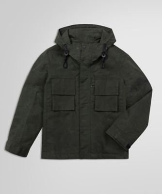 ウール ダブルフェイス プラッド ロングダッフルコート | Brooks