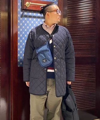 BrooksBrothers × LoroPiana モッズコート キルティング ◇オンラインストア限定◇ウォッシャブル キルティングコート