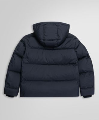 ポリエステル フーデッド ショートパッファーコート | Brooks Brothers