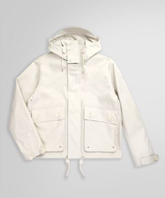 【SALE】Brooks Brothers/ブルックス ブラザーズ コットンブレンド フーデッド ウィンドブレーカー 1ホワイト コート・ジャケット【三越伊勢丹/公式】