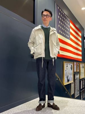 コットンブレンド フーデッド ウィンドブレーカー | Brooks Brothers