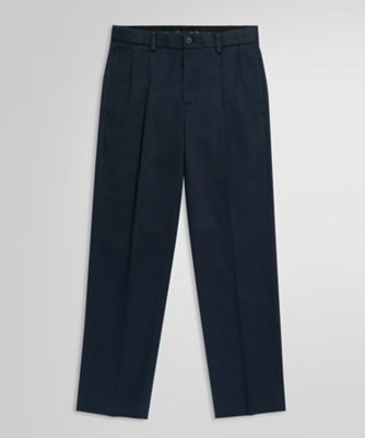 MHL ブラッシュド チノ ネイビー M mix.tokyo ｜【公式】通販mix.tokyo（ミックスドットトウキョウ）