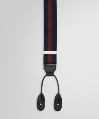 ポリエステルストレッチ ストライプサスペンダー | Brooks Brothers