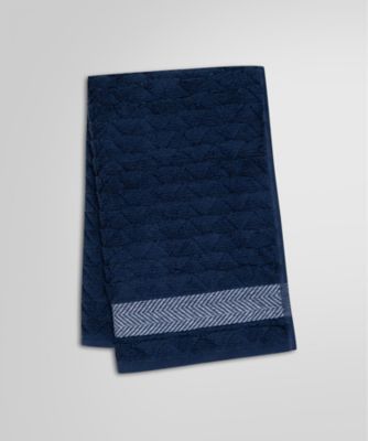 Brooks Brothers/ブルックス ブラザーズ トルココットン　ヘリンボーン　フェイスタオル