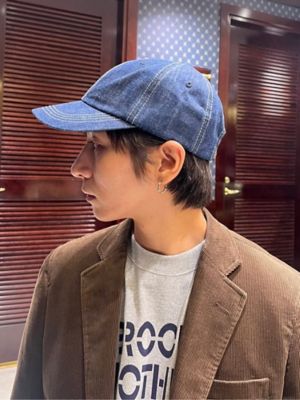 マリメッコ　デニム ベースボールキャップ コットン デニム ベースボールキャップ | Brooks Brothers/ブルックス