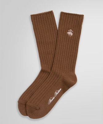 ＜Brooks Brothers＞コットンブレンド　ＧＦ　リブソックス