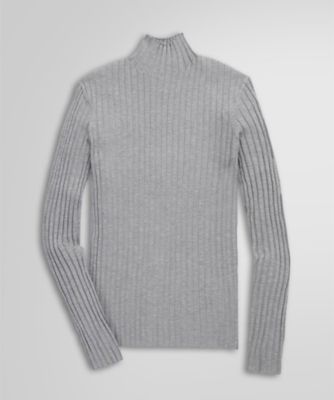 シルクブレンド リブ モックネックセーター | Brooks Brothers