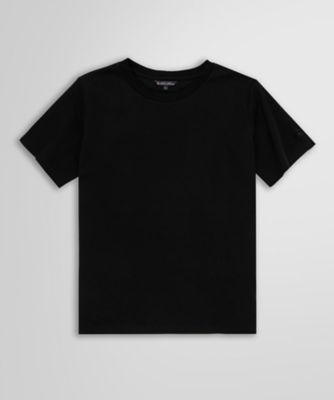 【送料無料】Brooks Brothers/ブルックス ブラザーズ コットンスムース クルーネック Tシャツ 101ブラック トップス【三越伊勢丹/公式】