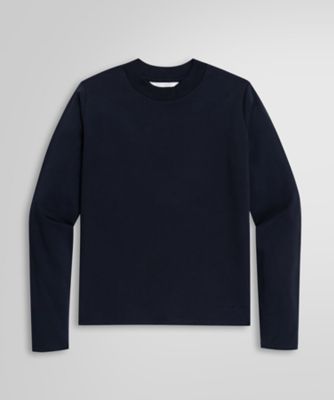 【送料無料】Brooks Brothers/ブルックス ブラザーズ コットンスムース クルーネック ロングスリーブ Tシャツ 502ネイビー トップス【三越伊勢丹/公式】