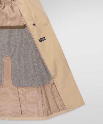 送料無料】コットン／ポリエステル トレンチコート | Brooks