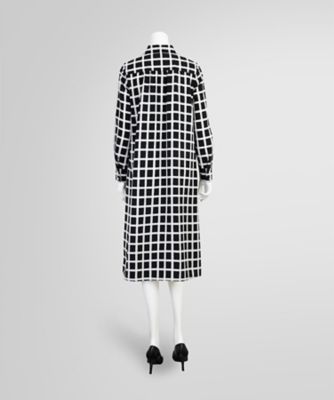 美品　Brooks Brothers ロングスリーブ ソフトシャツワンピース ポリエステルファイユ ロングスリーブ ソフトシャツワンピース