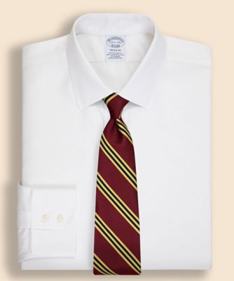 ＜Brooks Brothers＞スーピマコットン　ストレッチツイル　ドレスシャツ　Ｒｅｇｕｌａｒ　Ｆｉｔ