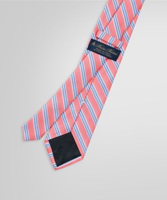 BROOKS BROTHERS ストライプ レップタイ シルク ガードストライプ レップタイ Made in USA | Brooks