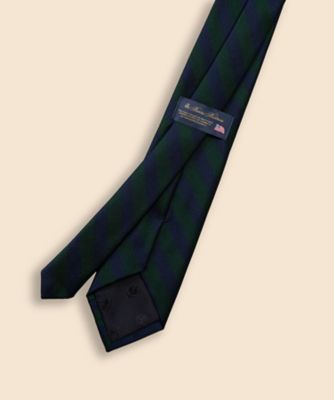 USA製 Brooks Brothers レップタイ ストライプ ネクタイ 紺 シルク ガードストライプ レップタイ Made in USA | Brooks