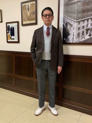 シルク スモールペイズリー ジャカードタイ | Brooks Brothers