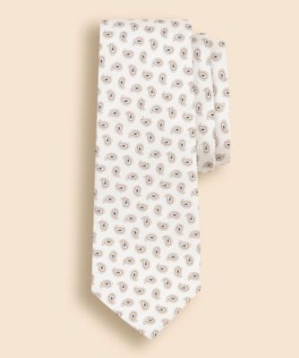 シルク フレームドペイズリー ジャカードタイ | Brooks Brothers